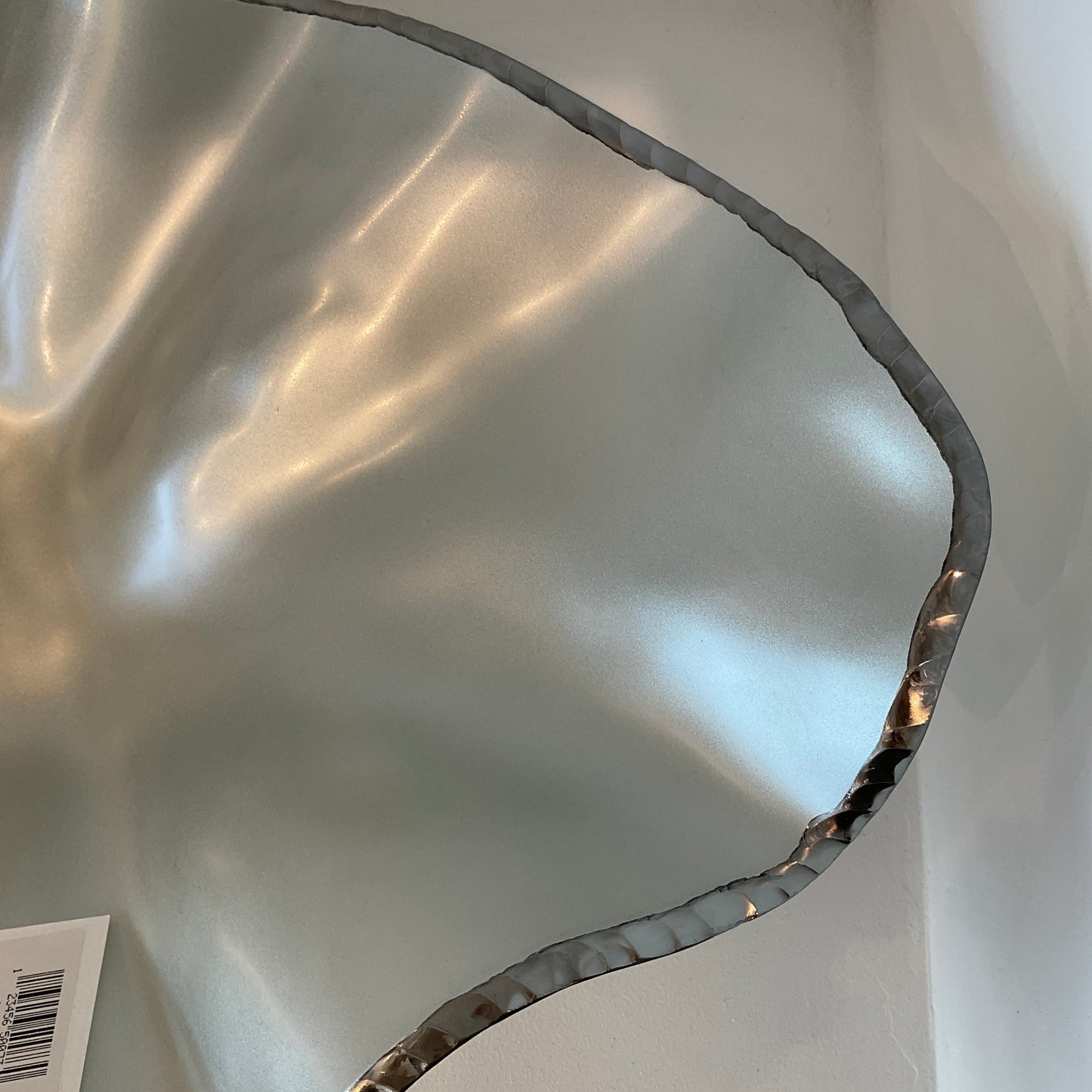 Decor Glass Centerpiece - Silver Platinum Edge 0684.41.3