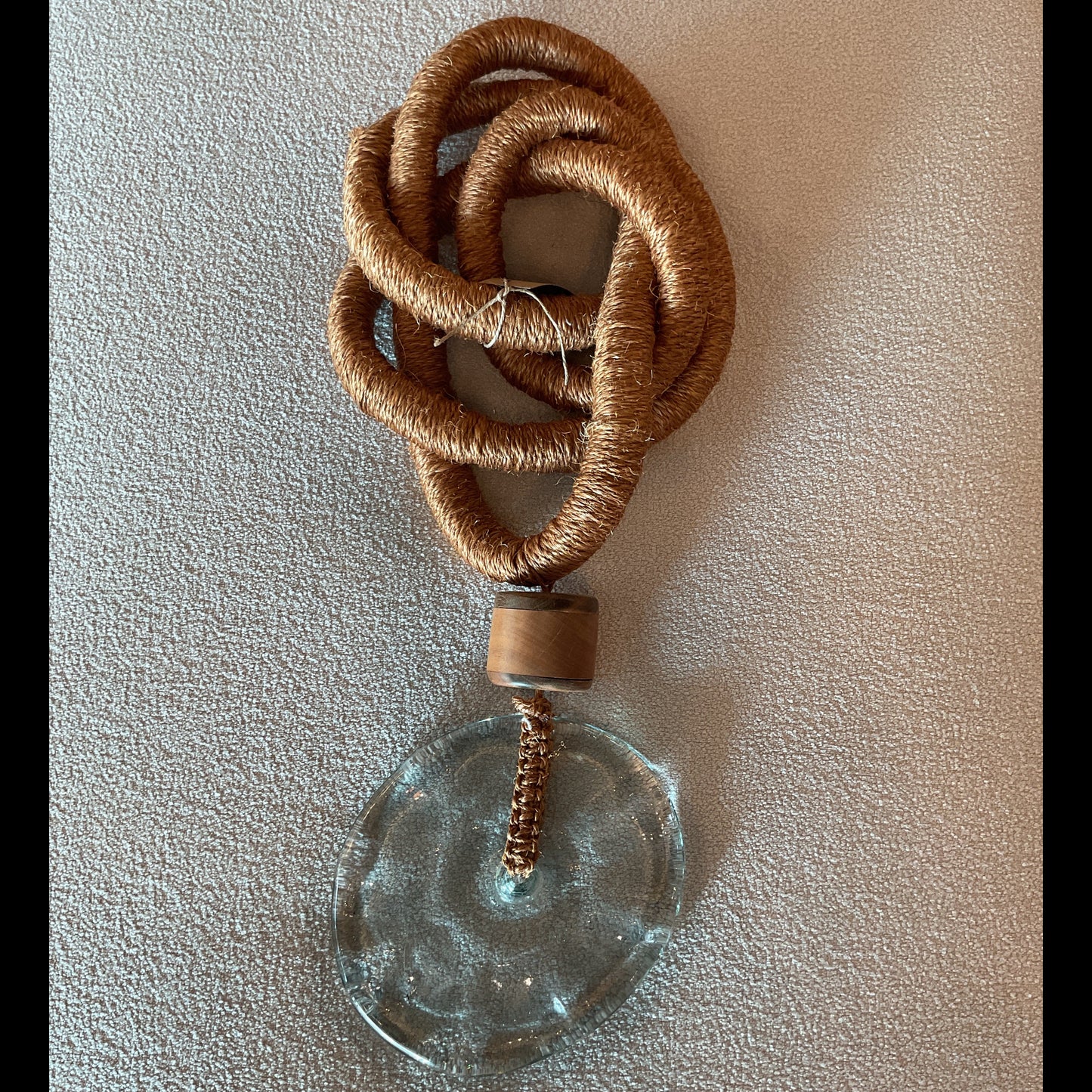 Baniwa Elegant Handcraft Necklace-Glass-Bronze