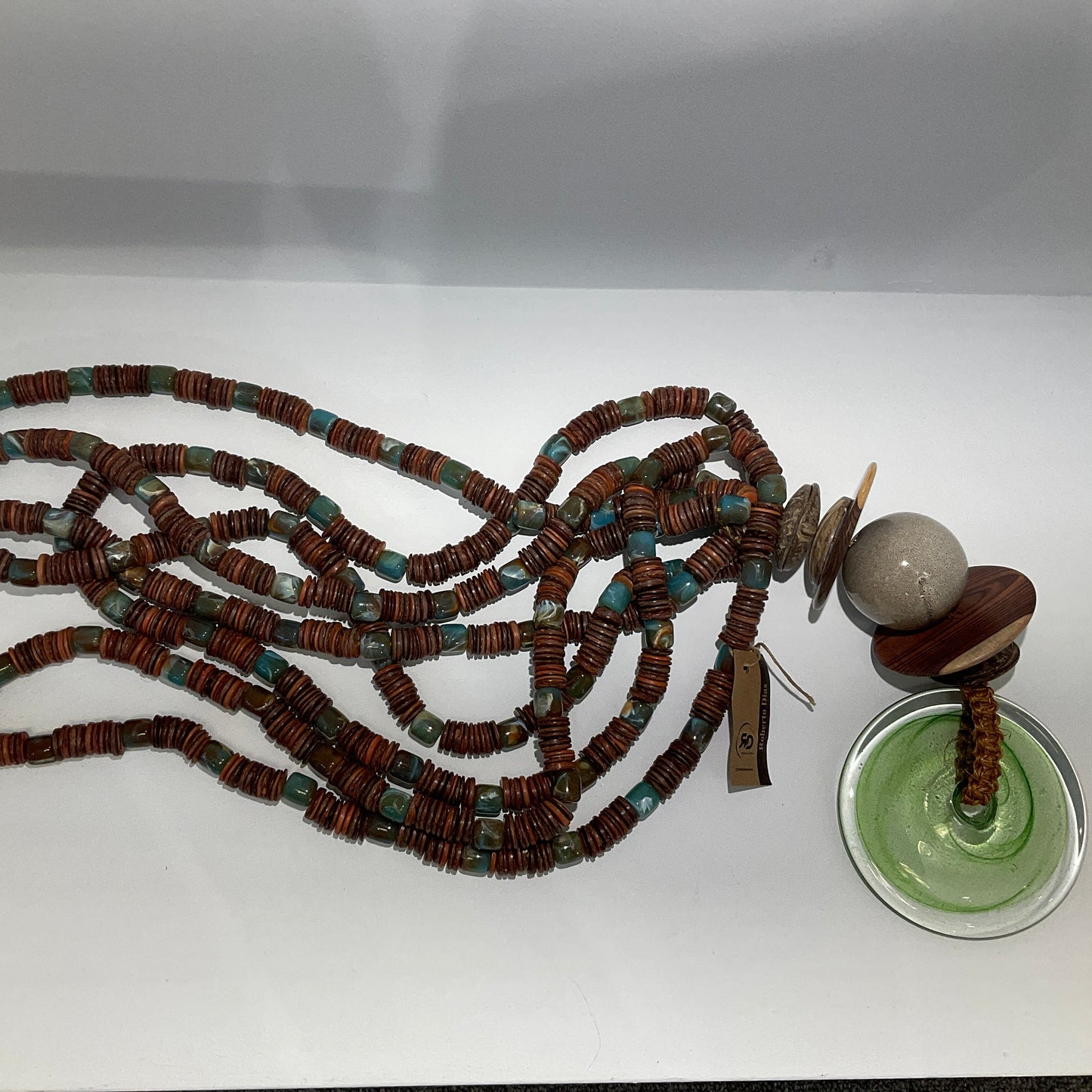 Porto Velho Turquesa Elegant Handcraft Necklace