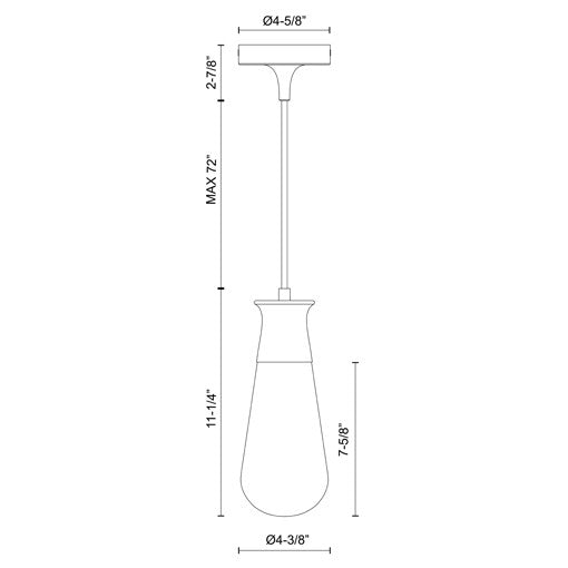 Marcel Aged Gold Pendant