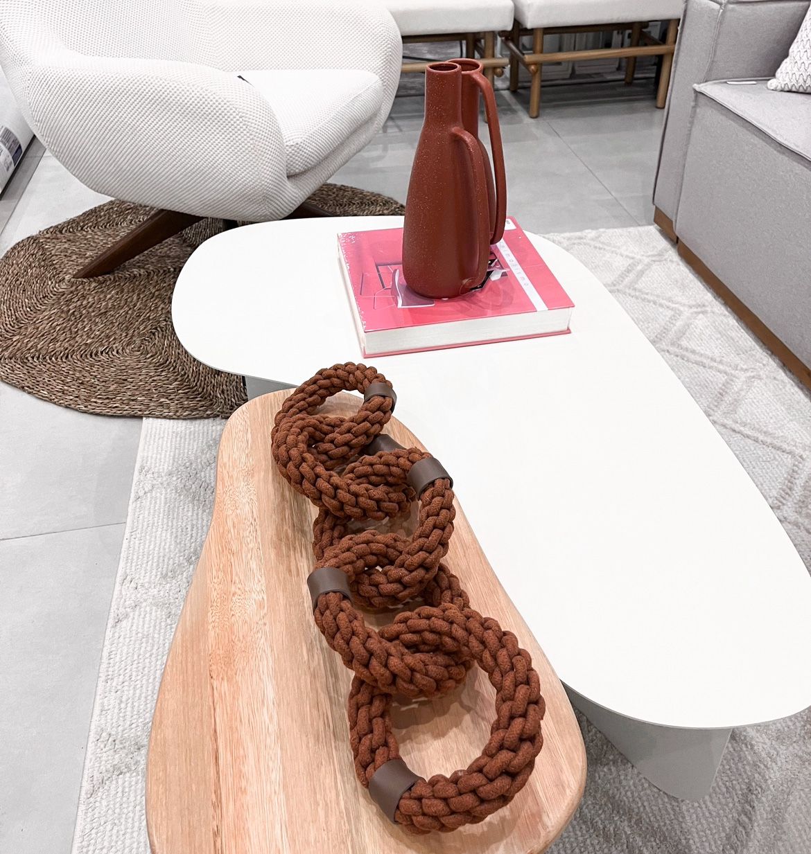 Cuerda 5 Anillos - Terracota