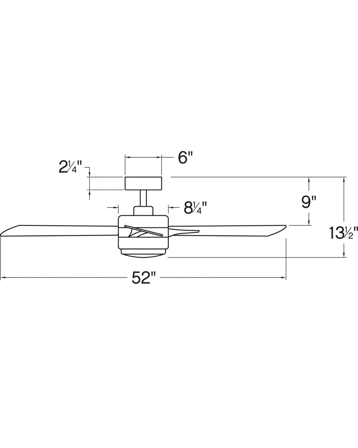 Ventus Ceiling Fan - LED
