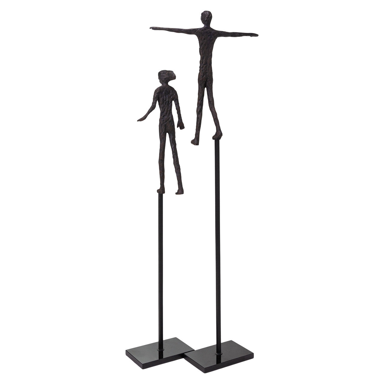 Navela Bronze Aluminum Oversized Sculptures, Set of 2