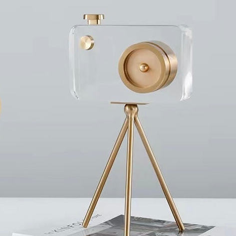 The Camera Crystal Gold