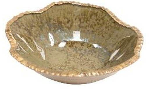 Decor Glass Centerpiece - New Bronze Apicuate Edge 0668.5.1