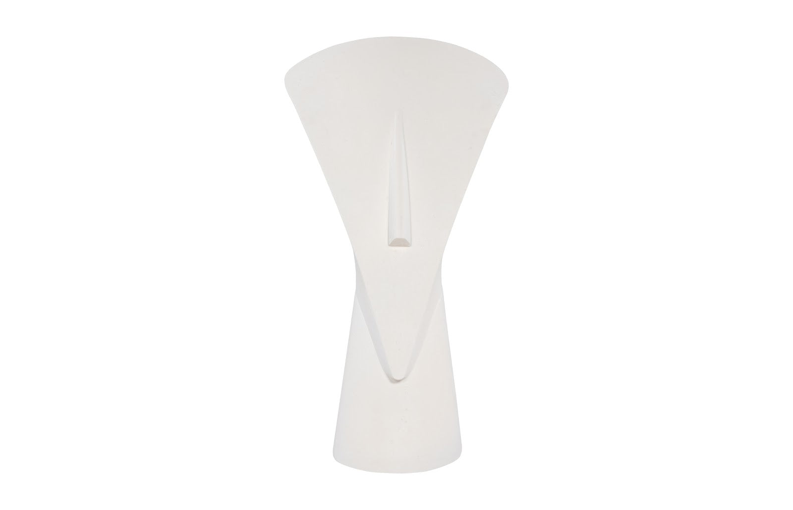 Cycladic Head, Sculpture, Triangle White Stone – IMPERIO Home