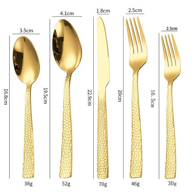 5 pcs Rococo Cutlery Set