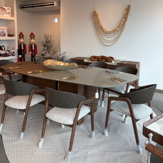 Mesa de Jantar Hexa (Rectangular) & 10 Cadeiras Plena Set