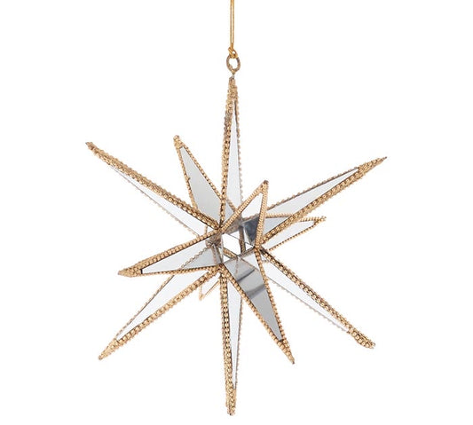 LARGE ASTD STARBURST ORNAMENTS