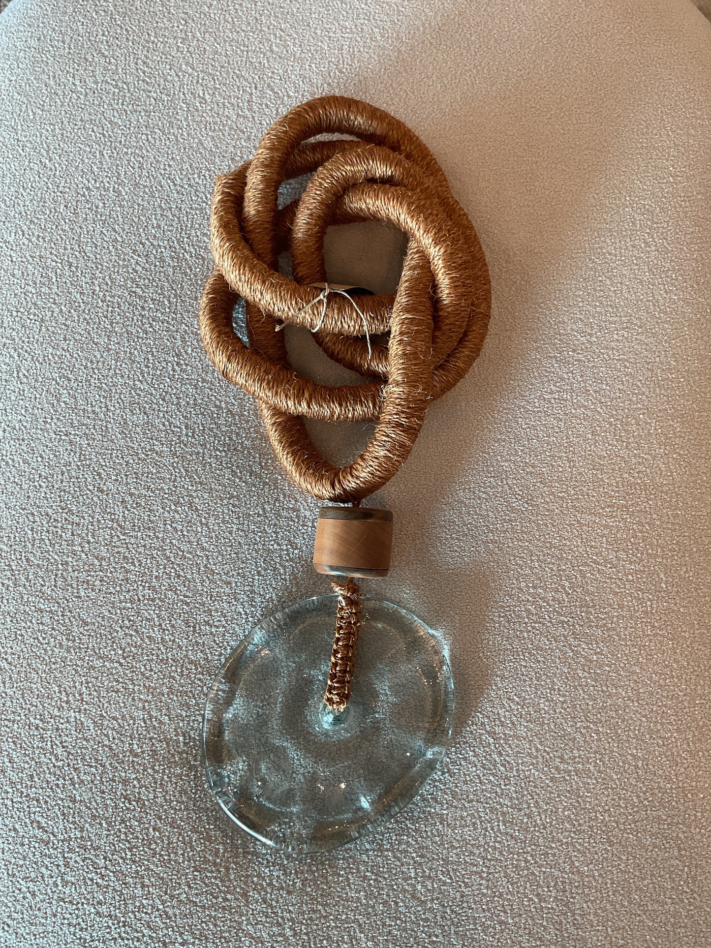 Baniwa Elegant Handcraft Necklace-Glass-Bronze