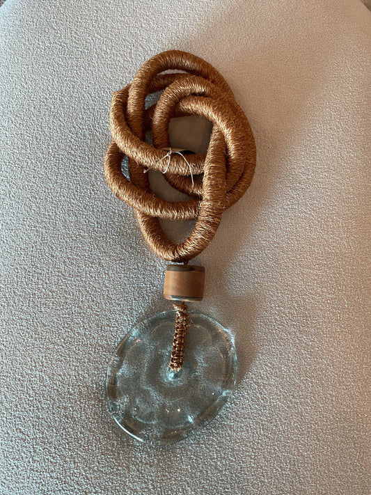 Baniwa Elegant Handcraft Necklace-Glass-Bronze