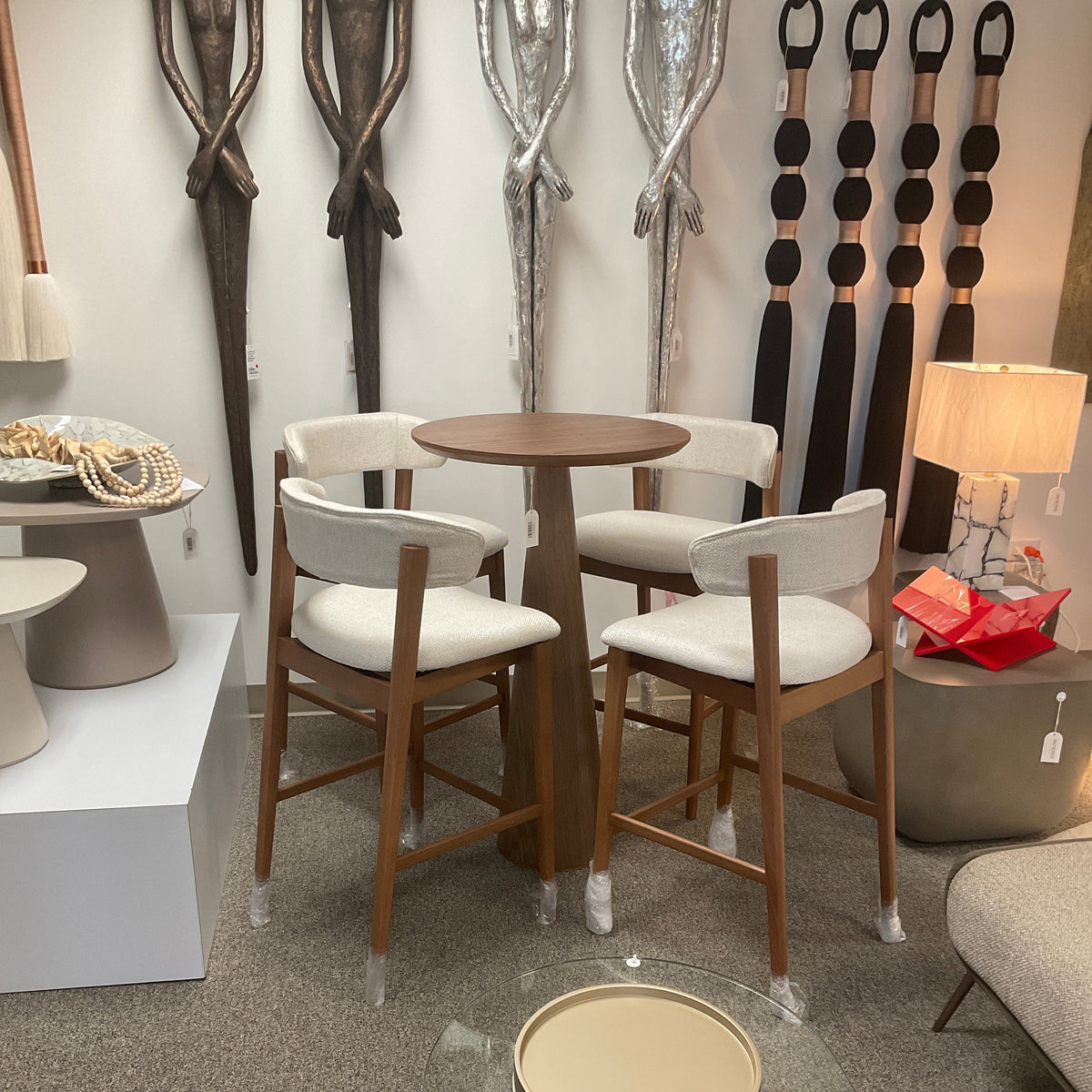 Juego de Comedor Altura Counter - Mila (4 sillas)