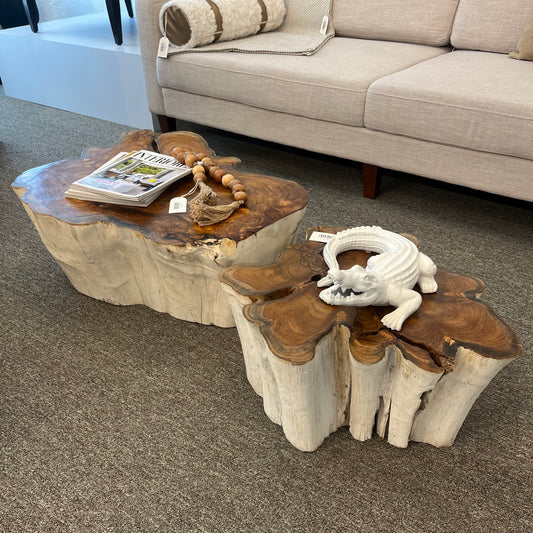 Wood Coffee Table Set