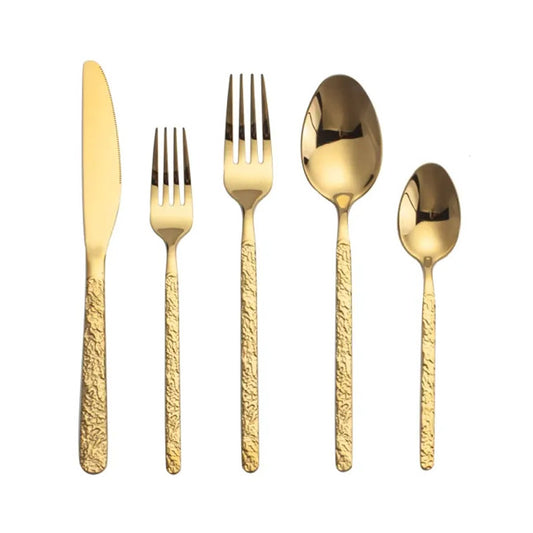 5 pcs Gold Classic Elegant Set