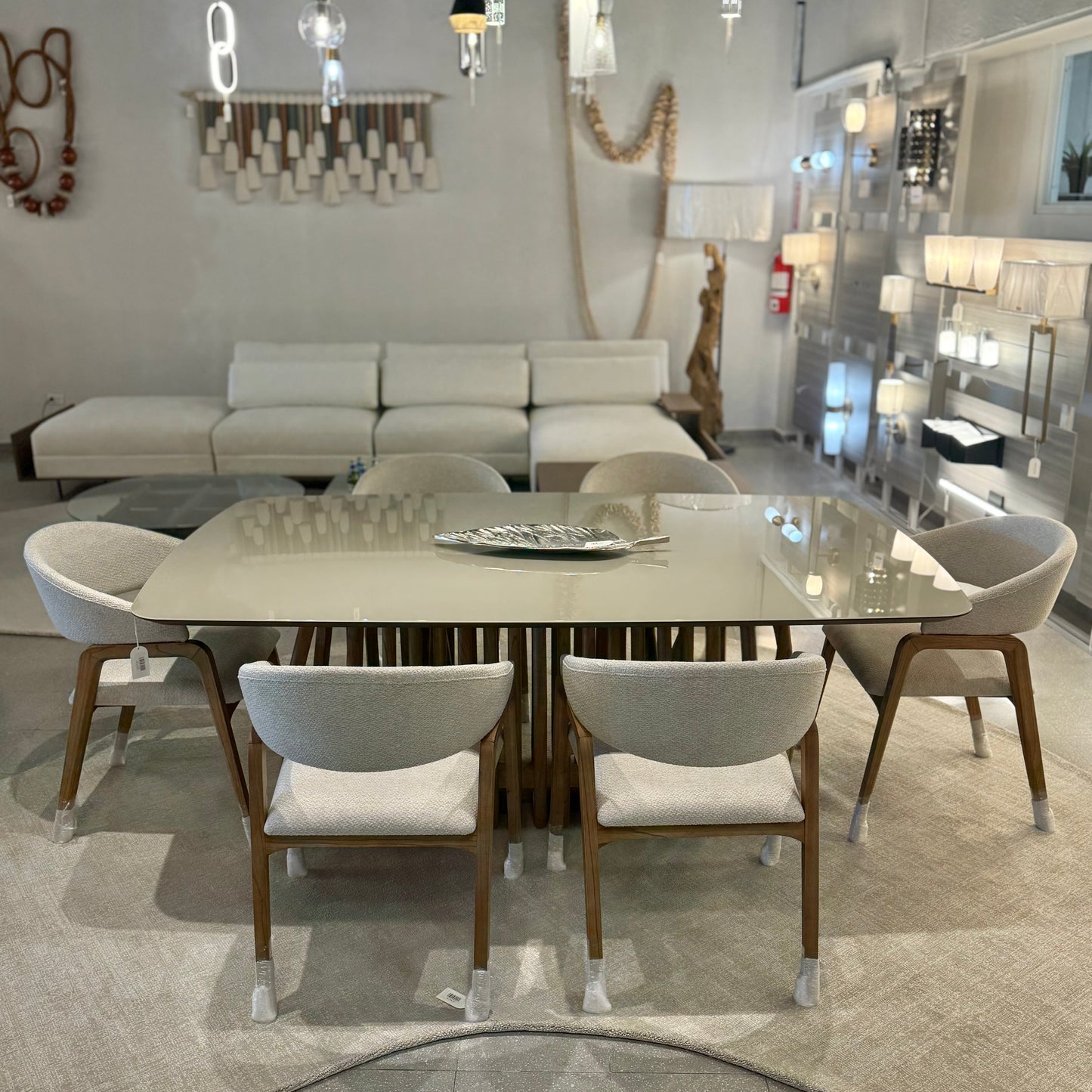 Mesa de Jantar Videiras (Rectangular) & 6 Cadeiras Alegra Set