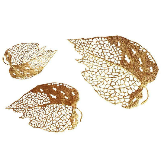 Golden Leaf Wall Art
