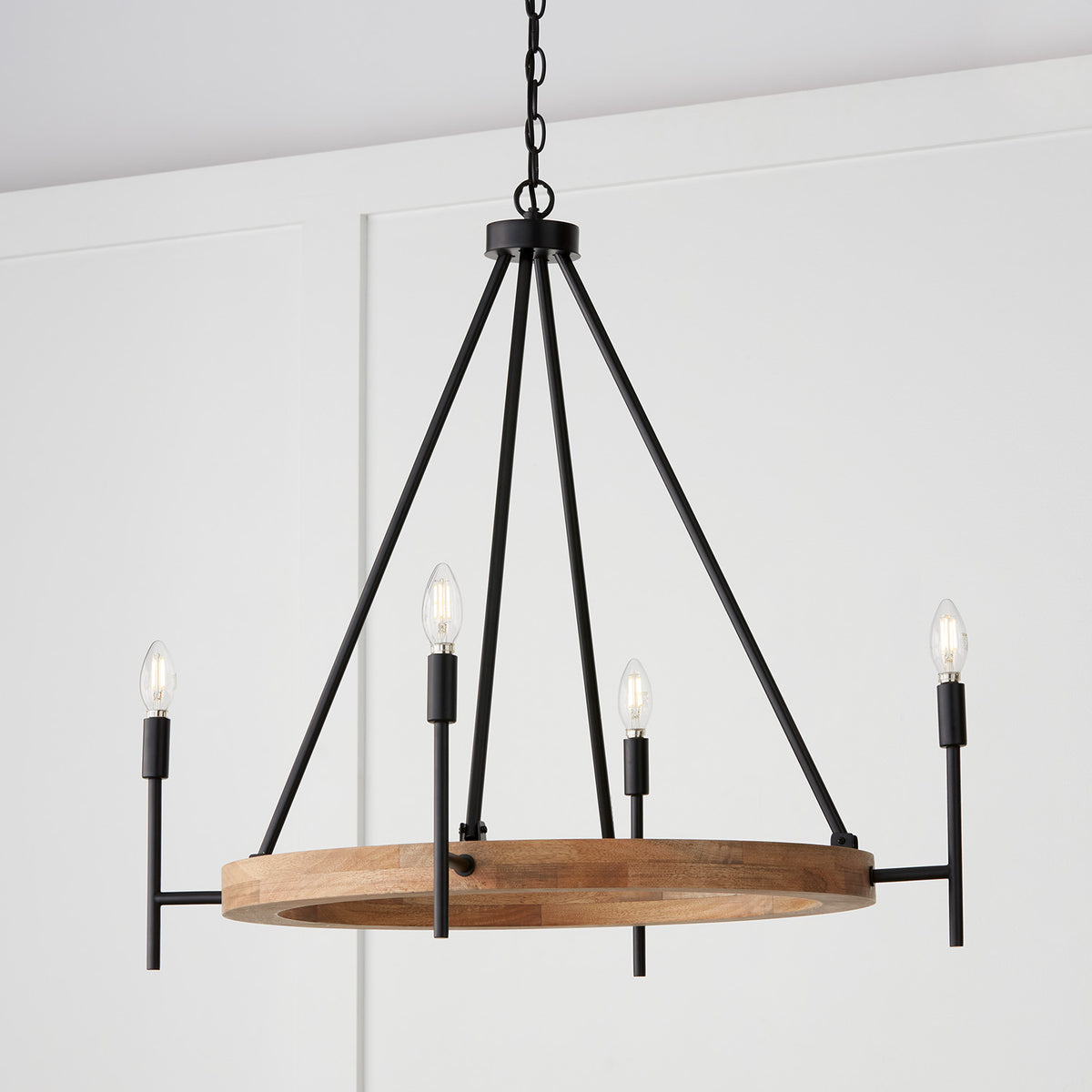 Jonah 4 Light Chandelier – IMPERIO Home