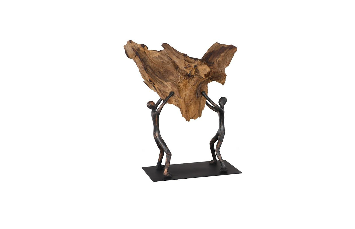 Atlas Tabletop Sculpture, Freeform High Lift, With Base