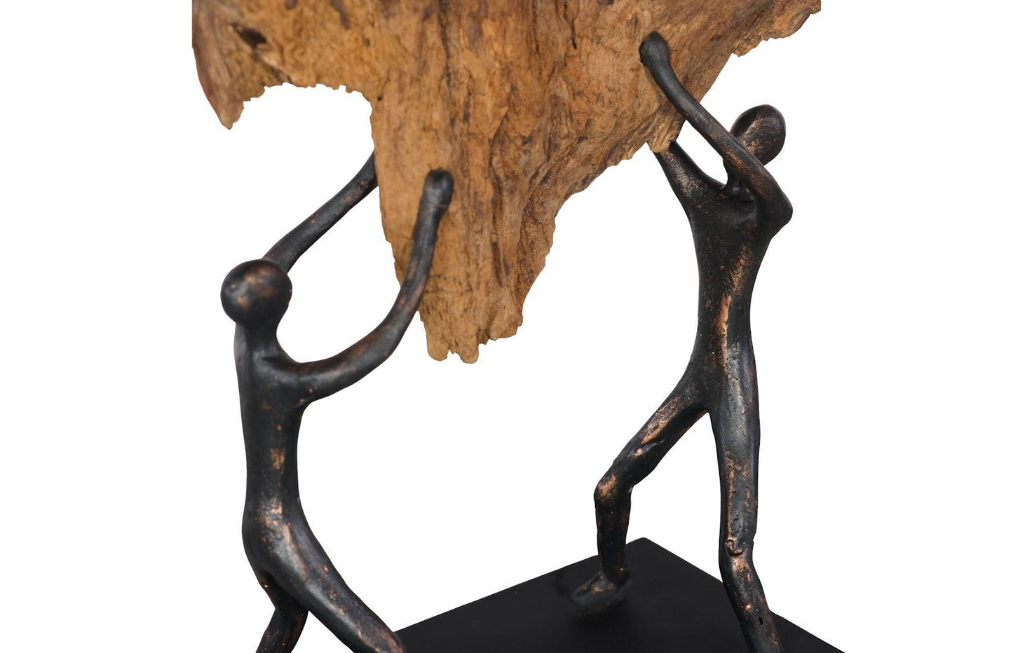 Atlas Tabletop Sculpture, Freeform High Lift, With Base