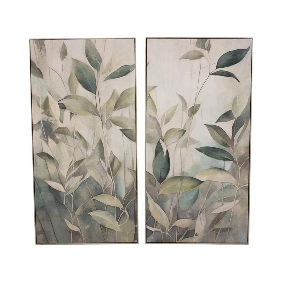 Ascend Handpainted Wall Art Set of 2