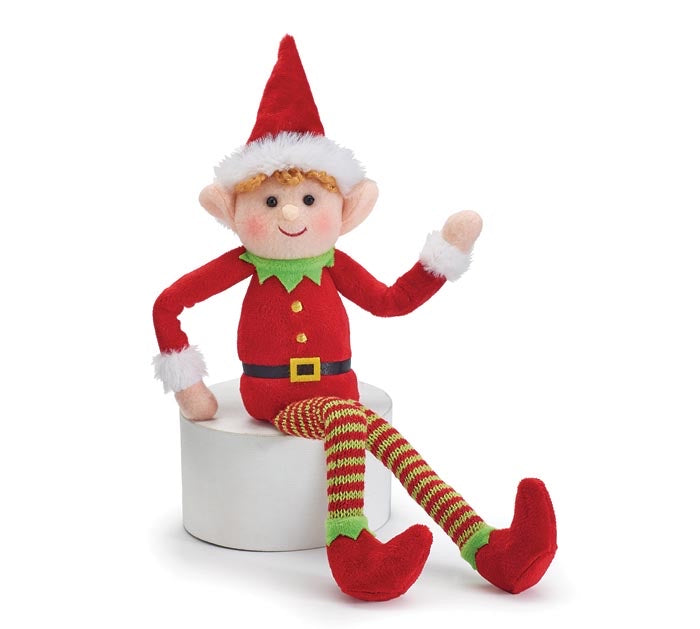 PLUSH CHRISTMAS BOY ELF