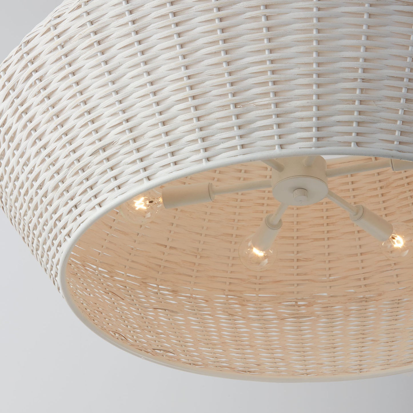 Boca Pendant- Chalk White