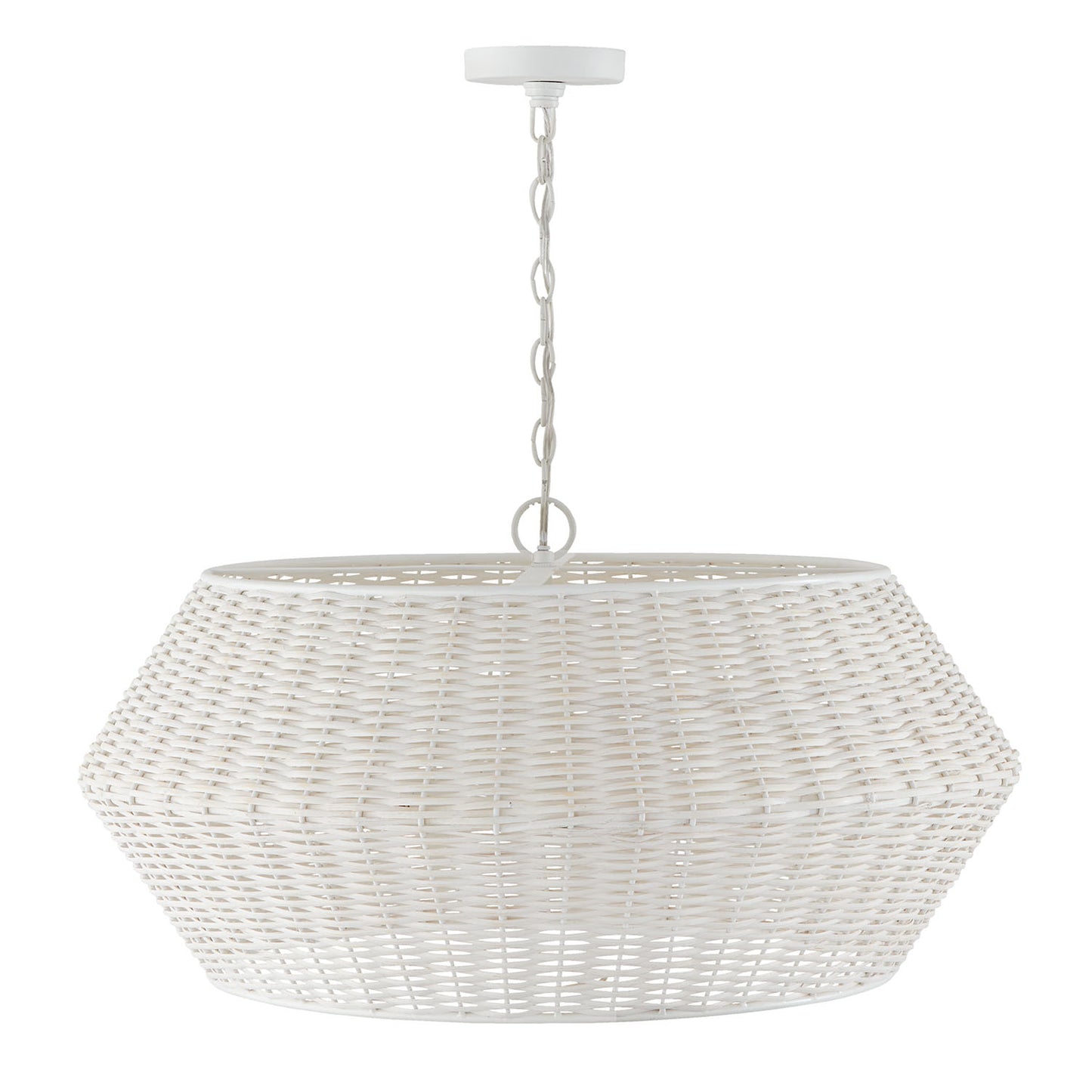 Boca Pendant- Chalk White