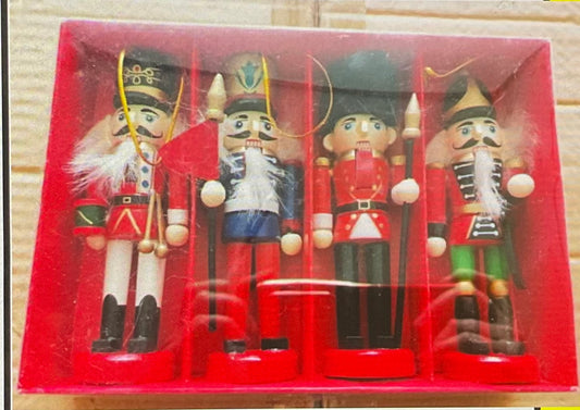 Mini Classic Nutcracker Set of 4