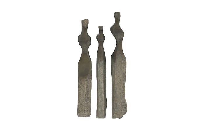 Cast Women Wall Art Set of 3, Small