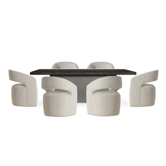 Kaia Dining Set (6-8 Chairs)