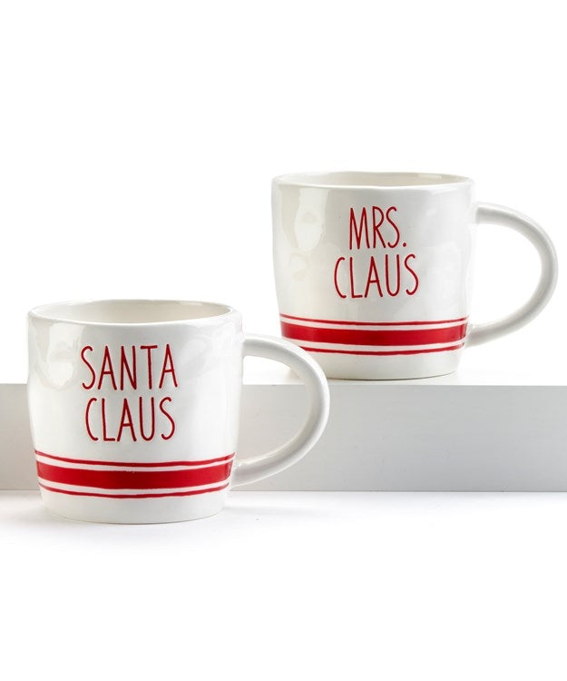 Ceramic Christmas Mug Set of 2