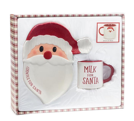 COOKIES/MILK FOR SANTA GIFT SET