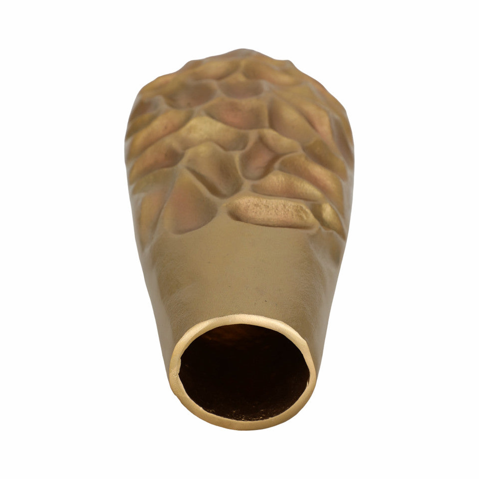 19" Cartwright Hammered Bronze Vase