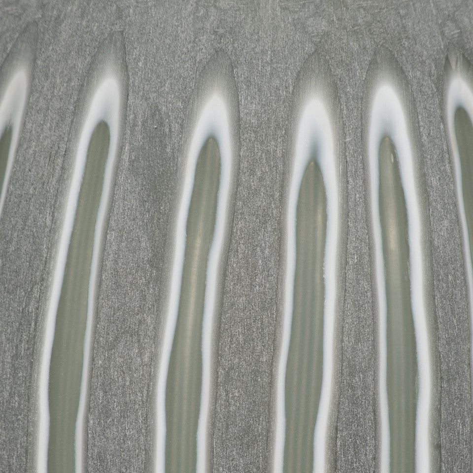 17" Abbot Large Green Glass Vase