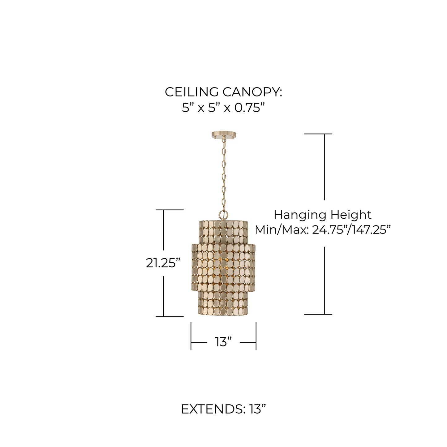 Eliana Small Pendant