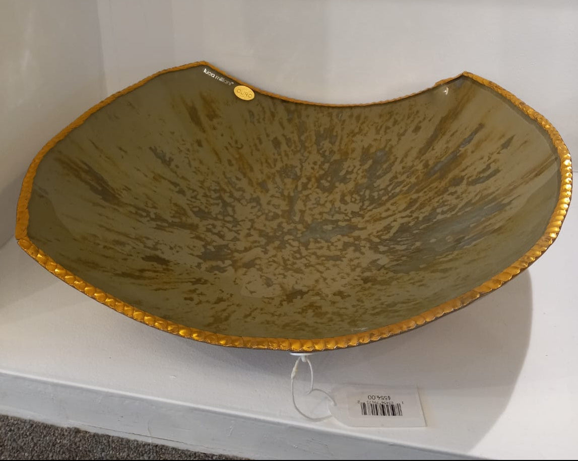 Centerpiece Fendi Aged Mirror - Gold Edge