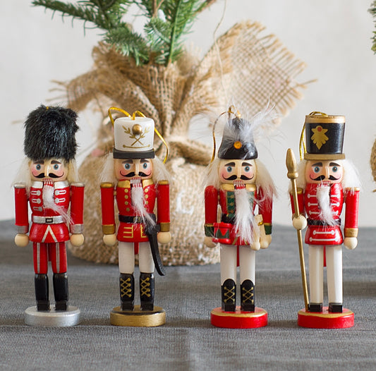 Mini Nutcracker Set of 4