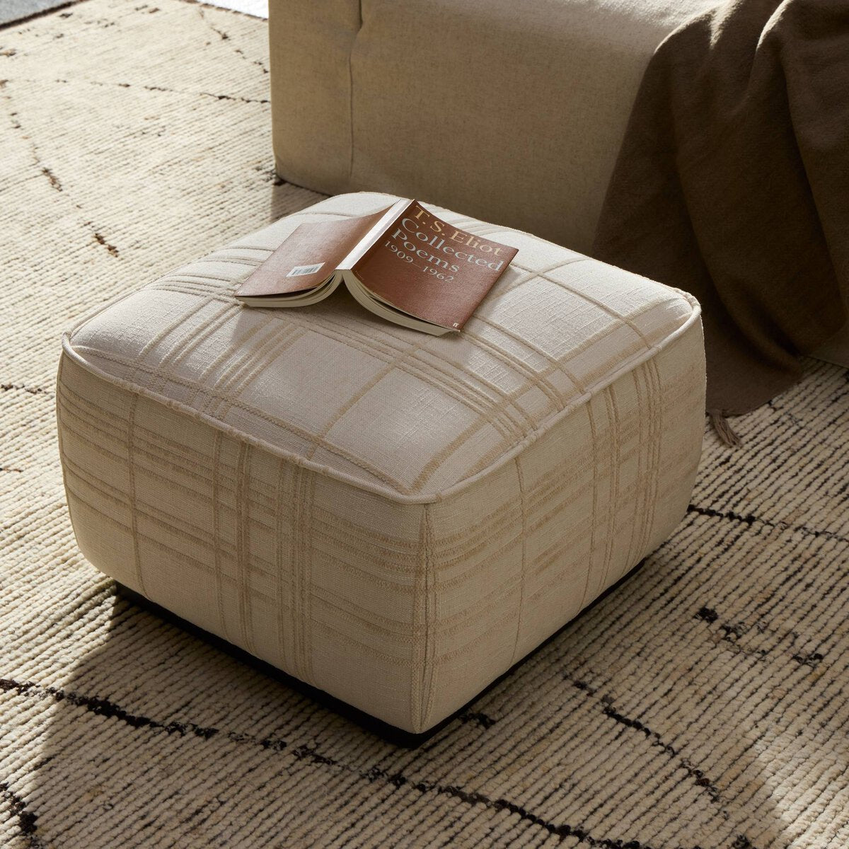 Sinclair Square Ottoman-21"