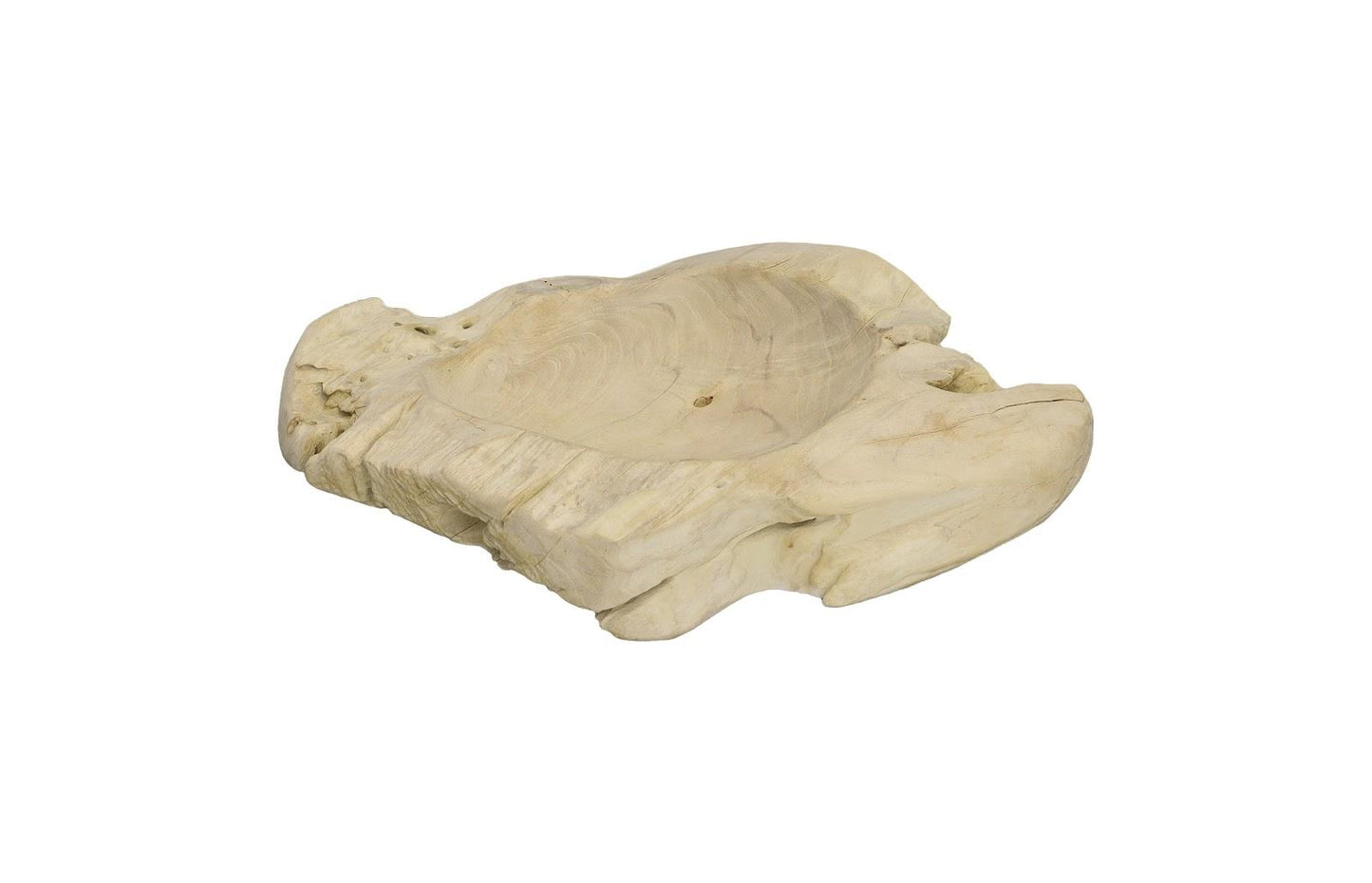 Wood Bowl, Bleached