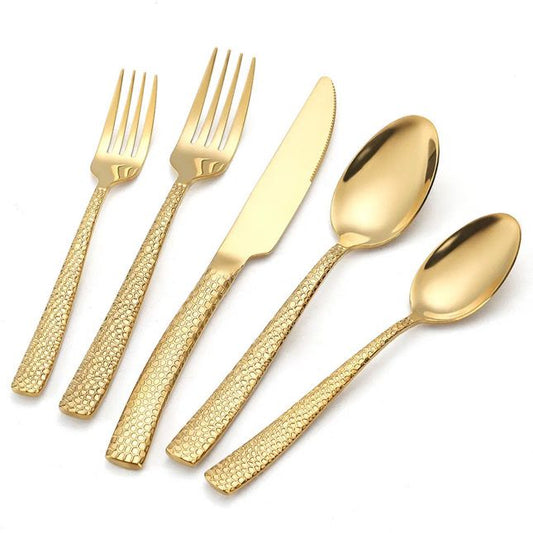 5pcs Gold Classic Elegant Set