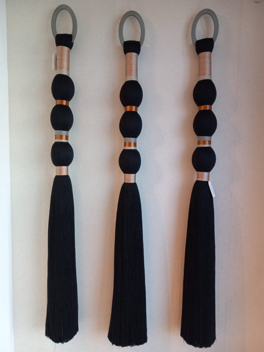 Cuerdas Dinka Negras Set of 3