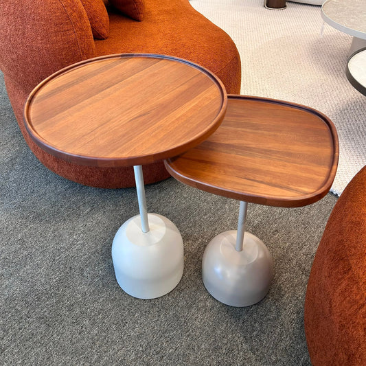 Mesa Lateral Red Kim - Set of 2