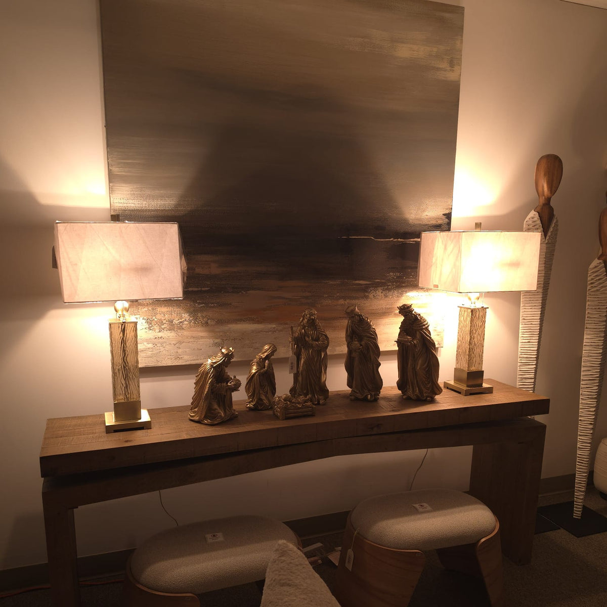 29" Henrico Gold Table Lamp