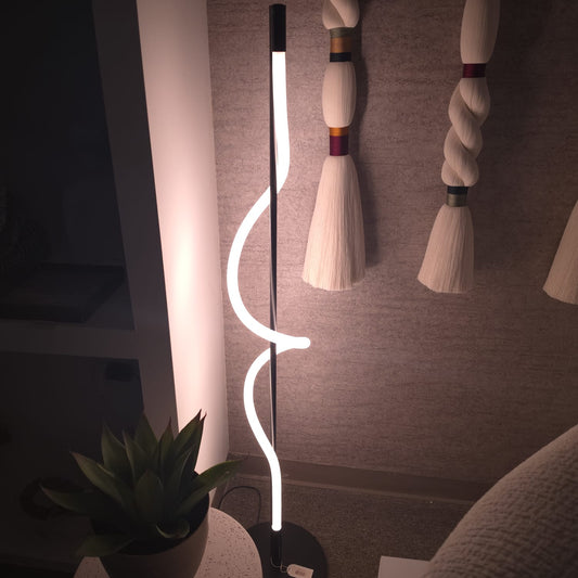 Cursive Floor Lamp