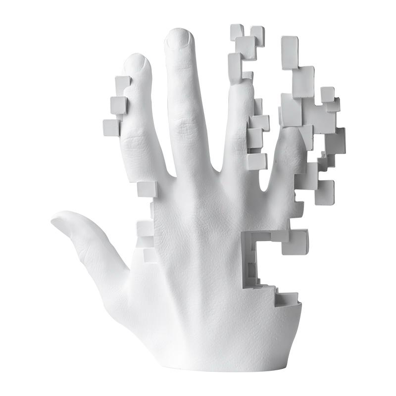 Hands Digital White