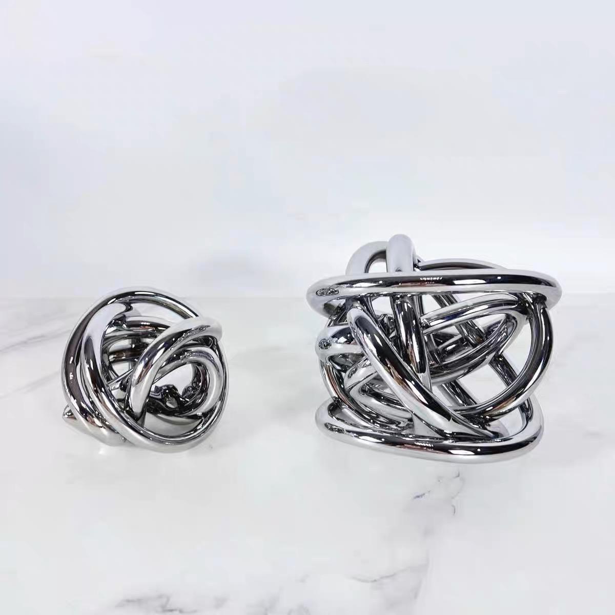 Smoky Grey Hemp Rope Set of 2