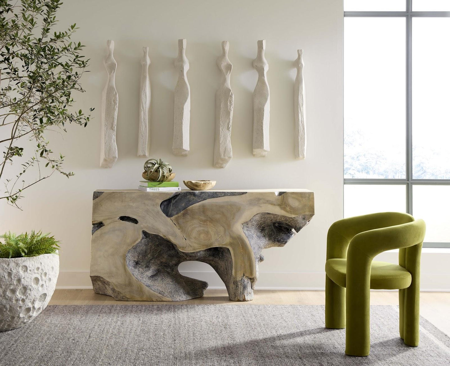 Cast Women Wall Art Set of 3, Small