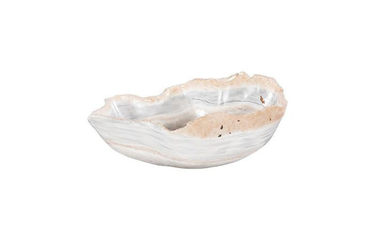 Cast Onyx Bowl, Faux Finish, Small
