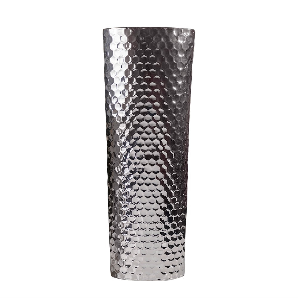 Silver Luxury Tall Vase